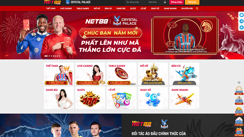 NET88 là lựa chọn hàng đầu trong top nhà cái uy tín nhất